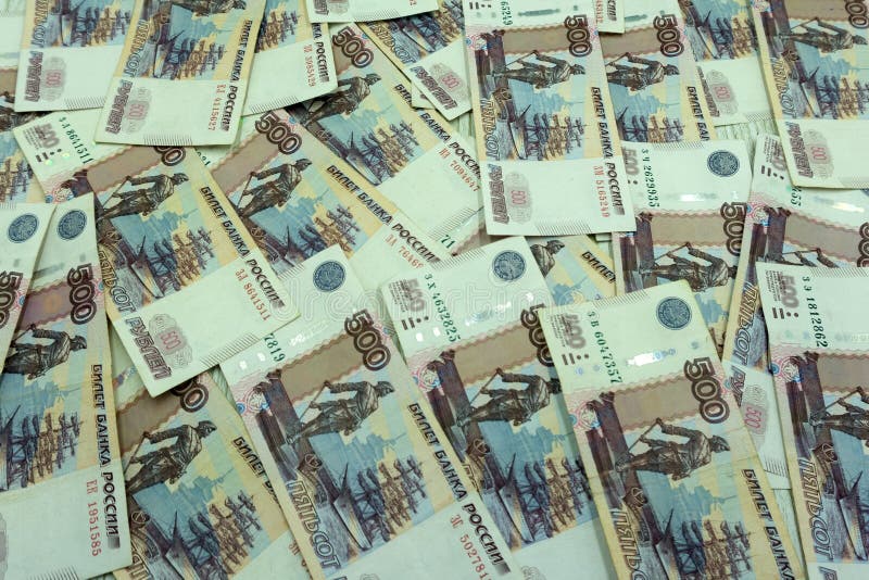 500卢布俄国货币摄影卢布,.